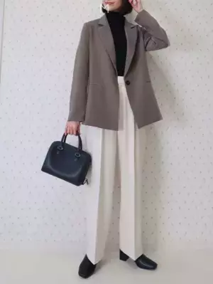 【コーデの救世主に！】最近よく耳にする「マニッシュ」って…？→「カチッと決まる」コーデに大変身♡