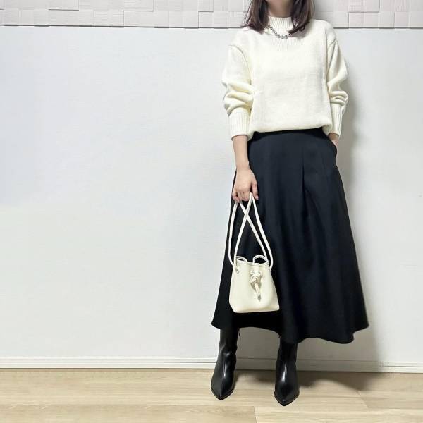 「めっちゃ使える」冬はやっぱり白が映える♡【GU】の”ホワイトアイテム”紹介