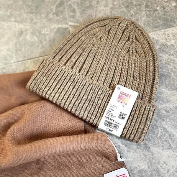 コレ「頭が暖かすぎて最高じゃ」【ユニクロ】去年より美フォルムに！”ビーニー”が可愛い♡