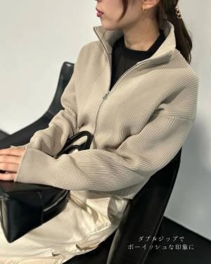 え、これ本当に【GU】なのー！？プチプラには見えません…！この冬気になる”ジップニット”2選