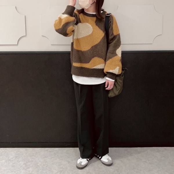 「出会ってしまった」「可愛すぎて履き倒す」【しまむら】「今期トレンドな」”柄ニット＆スカート”