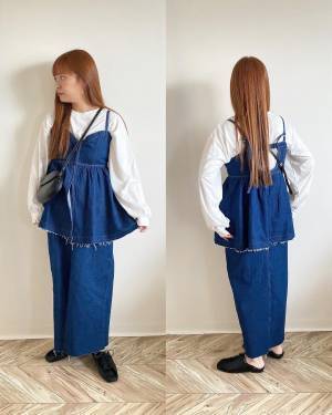 「実物見たら可愛すぎて我慢できず」購入♡【しまむら】「大人気の」”デニムアイテム”着回し特集