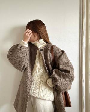 〈淡色女子さん必見です！〉【しまむら】の”白ニット”で今っぽ淡色コーデしたらオシャレすぎた…♡