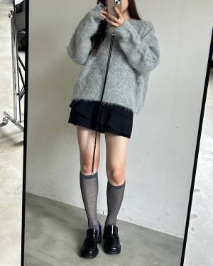 再熱中！長ければ長いほど可愛い♡ 今っぽ【ハイソックスコーデ】