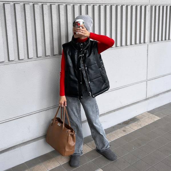 寒い冬こそ明るめカラーを♡【ユニクロ】1点投入で即おしゃれ「カラーアイテム」