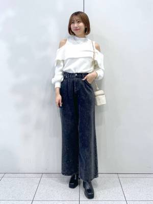 値下げってマジ？！【Heather】ため息が出るくらい可愛い♡「大人の肌見せニット」