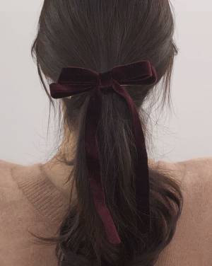 一点で即華やか！【韓国っぽヘアアクセ】