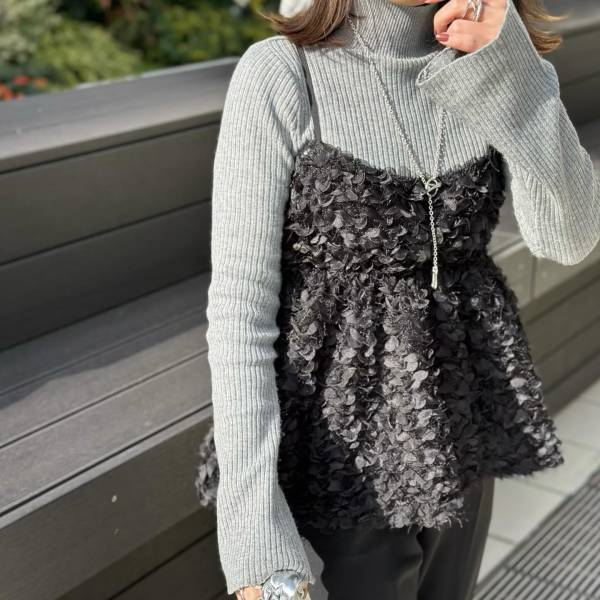 やっぱ可愛い♡【ビスチェ・キャミ】を使って華やかコーデ！