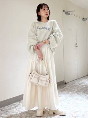 『毎シーズン大人気』って！【Heather】コーデに迷ったらこれ♡「ロゴニット」