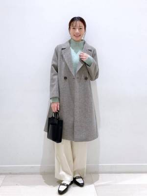 オンオフどっちもOK！！【グローバルワーク】デザインも機能も◎「きれいめコート」