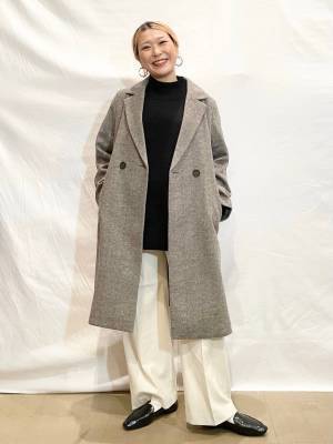 オンオフどっちもOK！！【グローバルワーク】デザインも機能も◎「きれいめコート」