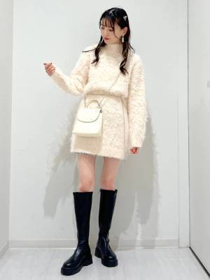 『なんでこんなに可愛いの？！』【Heather】お出かけに着ていきたい♡「ミニワンピ」