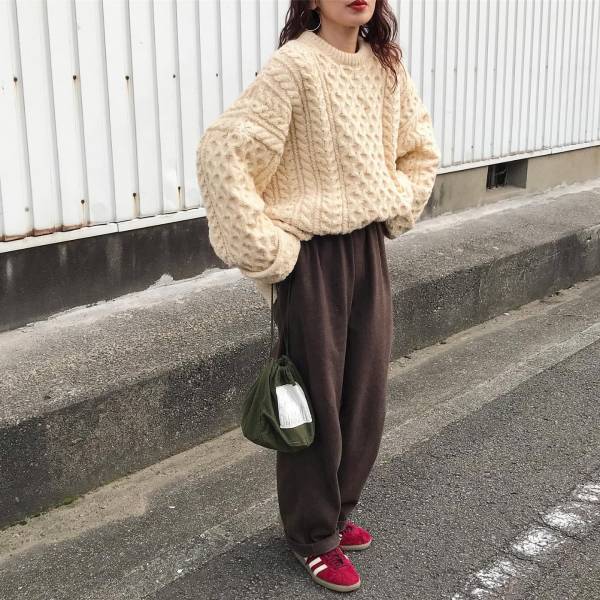 冬の大本命！【ケーブル編みニット】で冬っぽ可愛いコーデに♡