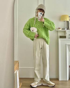 冬の大本命！【ケーブル編みニット】で冬っぽ可愛いコーデに♡