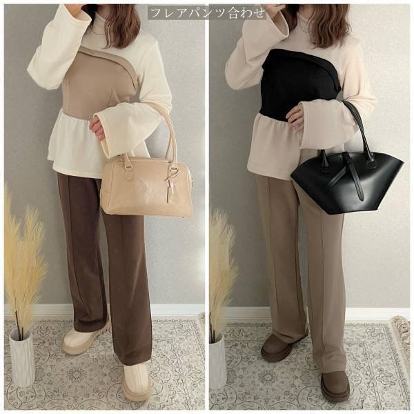 「どうしても⁡GETしたかった」「合わせやすくて感激」【しまむら】”レイヤード風トップス”でコーデ迷子卒業！