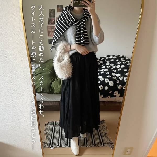 「このお値段でこの可愛さ、さすがGU」大人女子も注目！今年トレンドの”キラキラニット”着回し特集