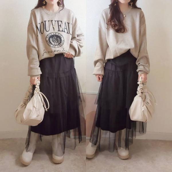 「オールシーズン使える」から「安定のイロチ買い」【しまむら】「1969円なら迷いなし」”スカート”が可愛い♡