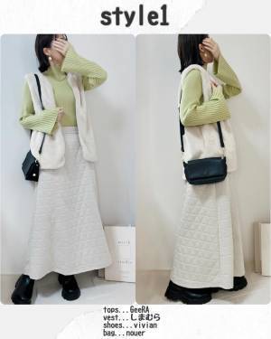 「秒でカゴIN」「可愛いしかない♡」さすが【しまむら・アベイル】2000円以下とは思えない！”冬素材スカート”