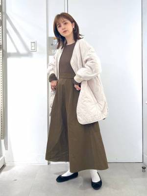 1着でサマ見え！【グローバルワーク】こりゃ可愛い♡「万能ロングワンピ」