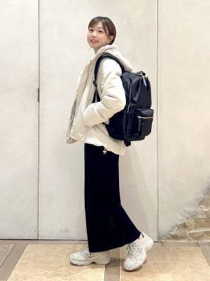 迷ったらこの色にして！【グローバルワーク】抜群の合わせやすさ♡「ホワイトダウン」