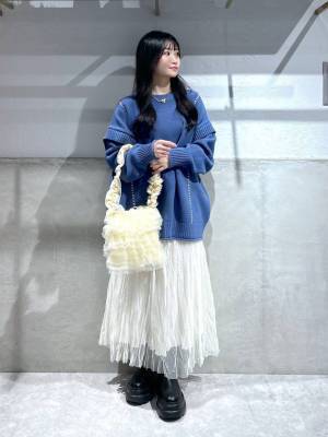 ＜明日なに着よう？ → 解決！＞地味見え回避♡【カラーニット】でおしゃれ度UP！