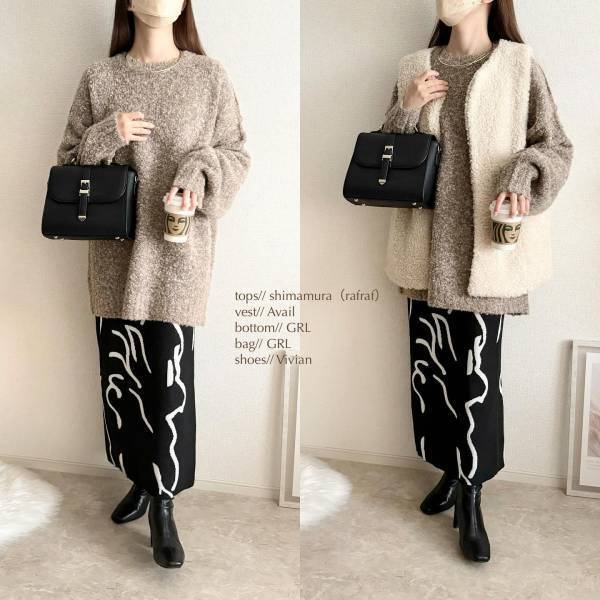 これだから【しまむら】はやめられんッ♡ 淡色女子におすすめ！「おしゃれニット」