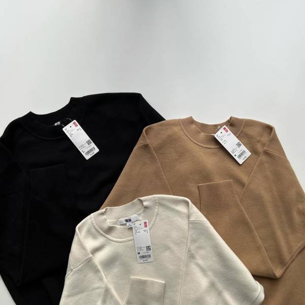 今年も出たーッ♡【ユニクロ】着心地も合わせやすさも『100点』って！「最高セーター」