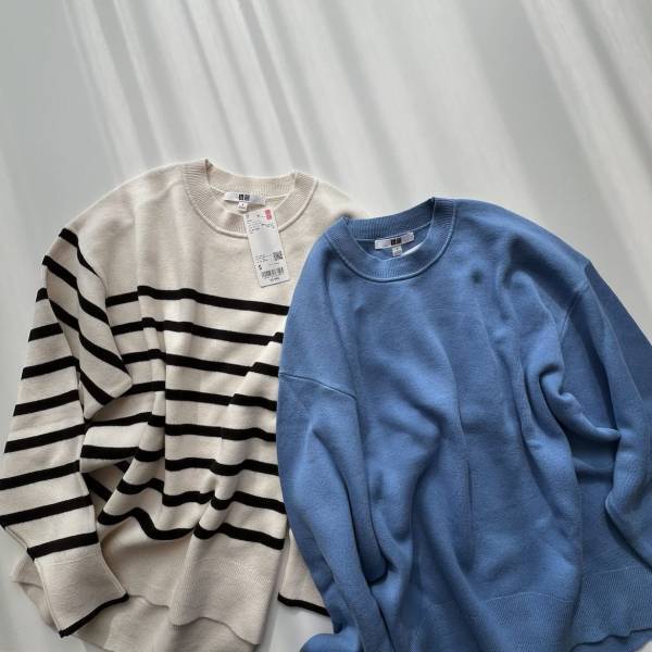 今年も出たーッ♡【ユニクロ】着心地も合わせやすさも『100点』って！「最高セーター」