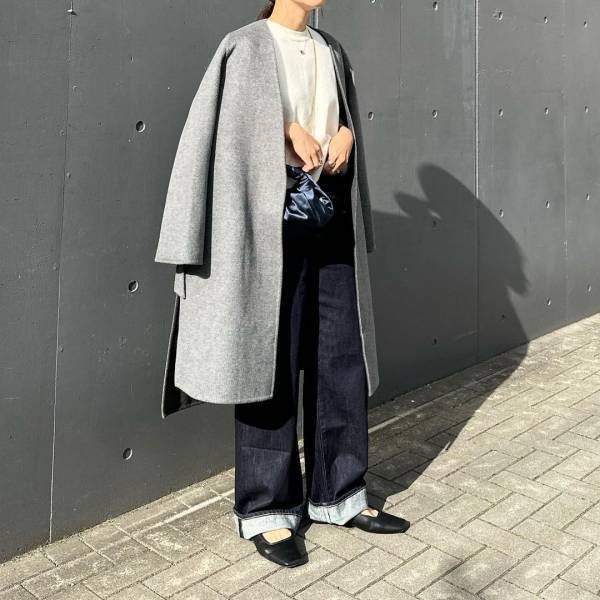 「美脚見えします」って♡【ユニクロ】こりゃ買うしかない!!「ワイドジーンズ」