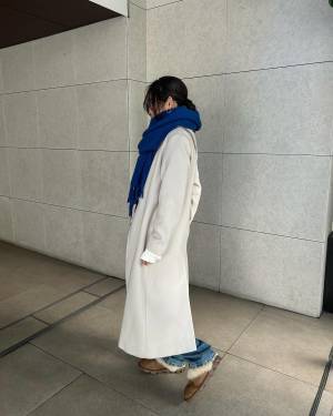 【ユニクロ】で即買い足したい！巻くだけでおしゃれ♡「シンプルマフラー」