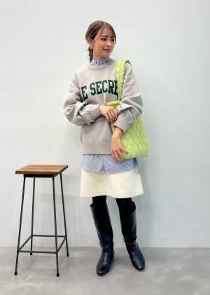 やっぱ“グレー”最強だわ。【ROPÉ PICNIC】取り入れるだけでトレンド感！「グレーニット」