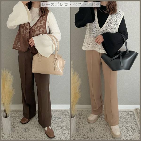 これはオシャレ！！【しまむら】一気に華やかコーデに♡「フレアスリーブニット」