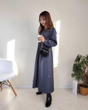 あったか × 楽ちん × 可愛い!!【冬ワンピ】買ってすぐ使える♡「裏起毛ワンピース」