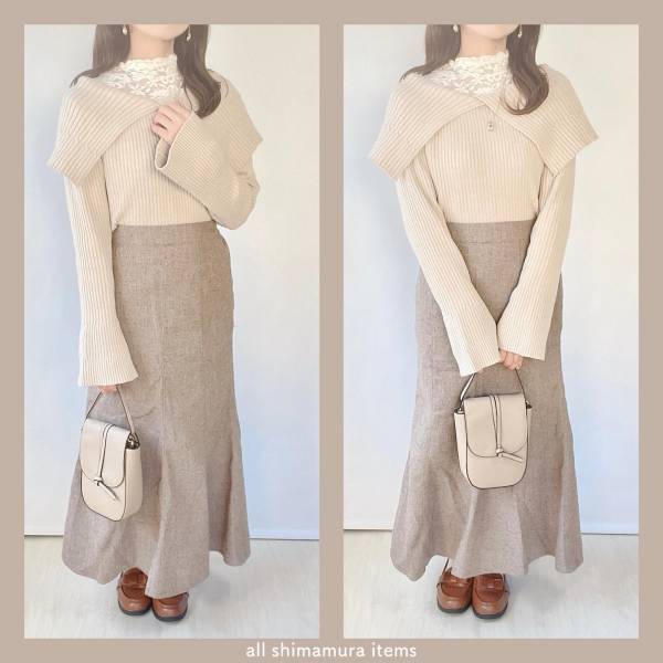 冬の【しまむら】も最強じゃんっ♡ こりゃ争奪戦かも！「淡色トップス」