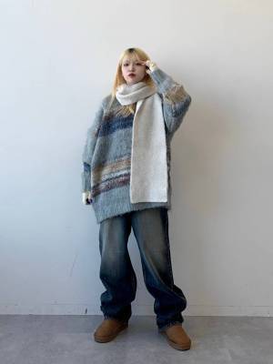 ダボっと感がおしゃれ♡【ALAND】即カート入れたい！「ルーズデニム」