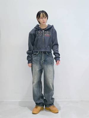 ダボっと感がおしゃれ♡【ALAND】即カート入れたい！「ルーズデニム」