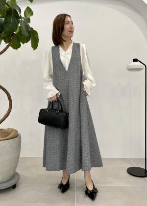 お呼ばれにもぴったり♡【ViS】美シルエットで洗練見え！「上品ワンピース」