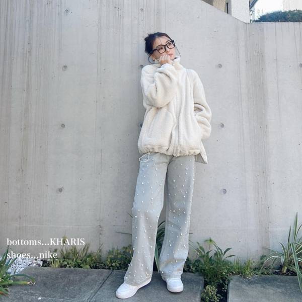 上手に取り入れて！【GU】開け具合で雰囲気チェンジ♡「ジップアップコーデ」