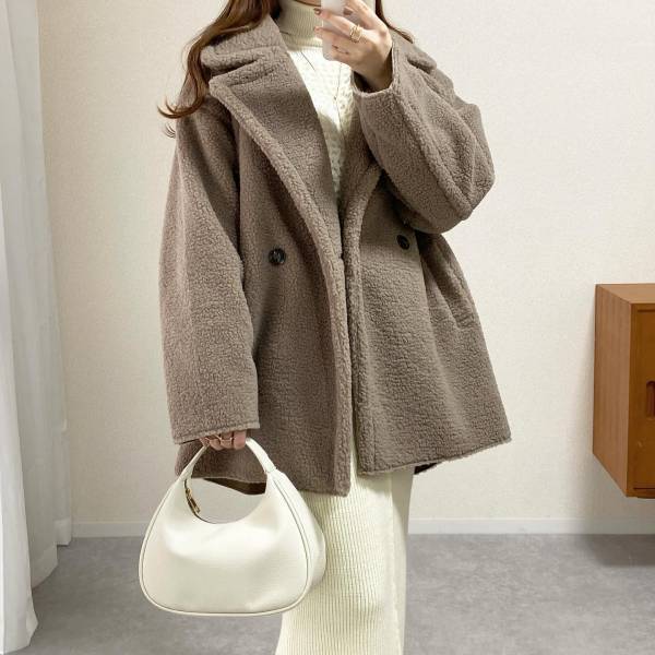 今からでも買いたい！大きめシルエットが可愛い♡【ボリュームアウター】