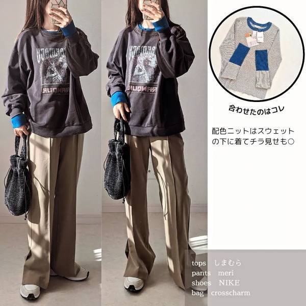 「何着目？！笑」レトロな色合いがたまらん…♡【しまむら】「可愛いが爆発」「天才的」な”お買い得トップス”