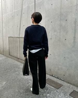 ＜神ニット＞「本当に褒められるし買ってよかった」【ユニクロ】“シンプルニット”が「100％使える」！！