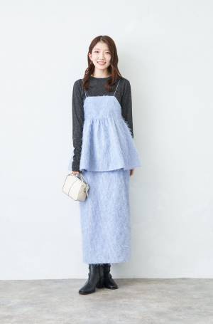 注目はラメにフリンジ！【SENSE OF PLACE by URBAN RESEARCH】の人気スタッフが着る春アイテム