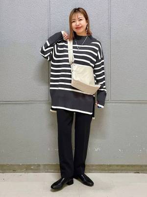 やっぱ『この柄』が優勝♡【グローバルワーク】毎日でも着たい！大人の「ボーダーニット」