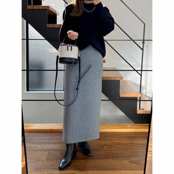 《毎年大活躍！》「着回し力抜群」黒セーターもう買った？【ユニクロ】モチモチ肌触りのセーターコーデ紹介