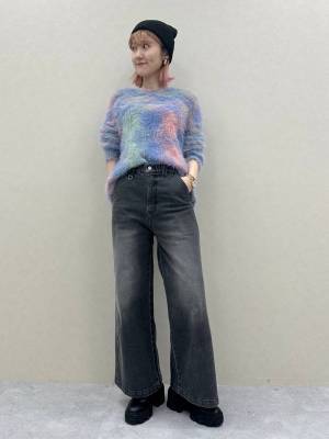 素肌で着てもOK♡【FOREVER21】チクチクしない！ふんわり「シャギーニット」