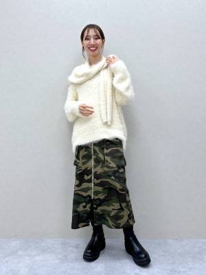 素肌で着てもOK♡【FOREVER21】チクチクしない！ふんわり「シャギーニット」