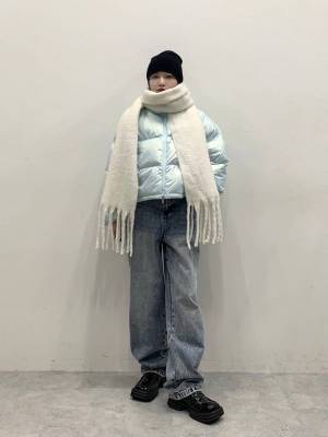 ぜ、全種類くださいッ!!【ALAND】コーデのアクセントに♡「ボリュームマフラー」