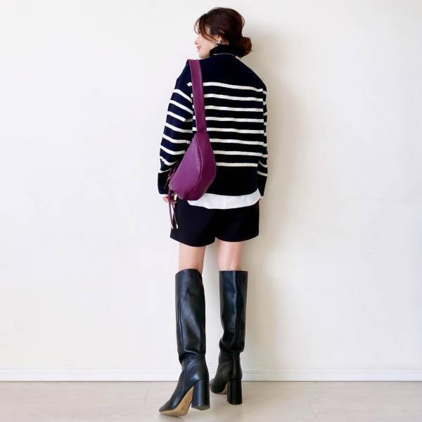 今季も『ボーダー』推し♡【ユニクロ】着回し力ばつぐん◎「優秀ニット」