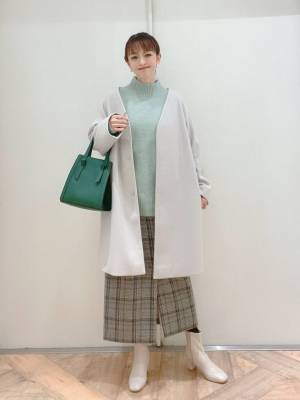 ＜今日何着よう？ → 解決！＞【グローバルワーク】1枚で垢抜け♡「チェックスカート」