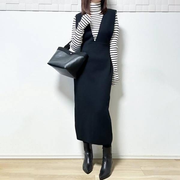 ＜シルエット綺麗！＞「かなり気に入りました！」【GU】“ジャンスカ”が「良き」！！